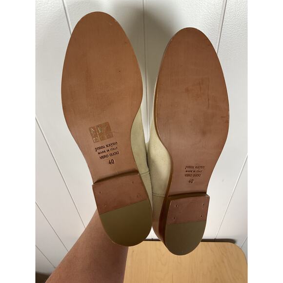 Jenni Kayne Suede Chelsea Boot Size 40 Light Tan/Cream - Picture 8 of 9